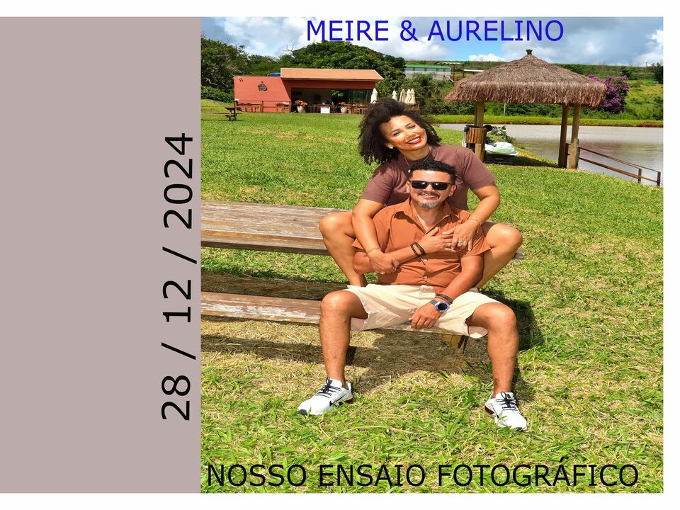 SEGUNDO ÁLBUM DE FOTOS DO CASAL MEIRE & AURELINO